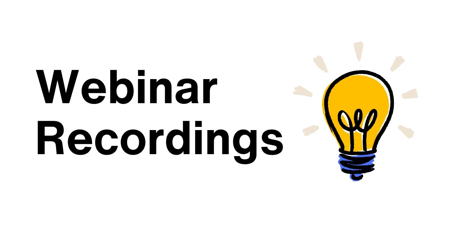 Webinar Recordings