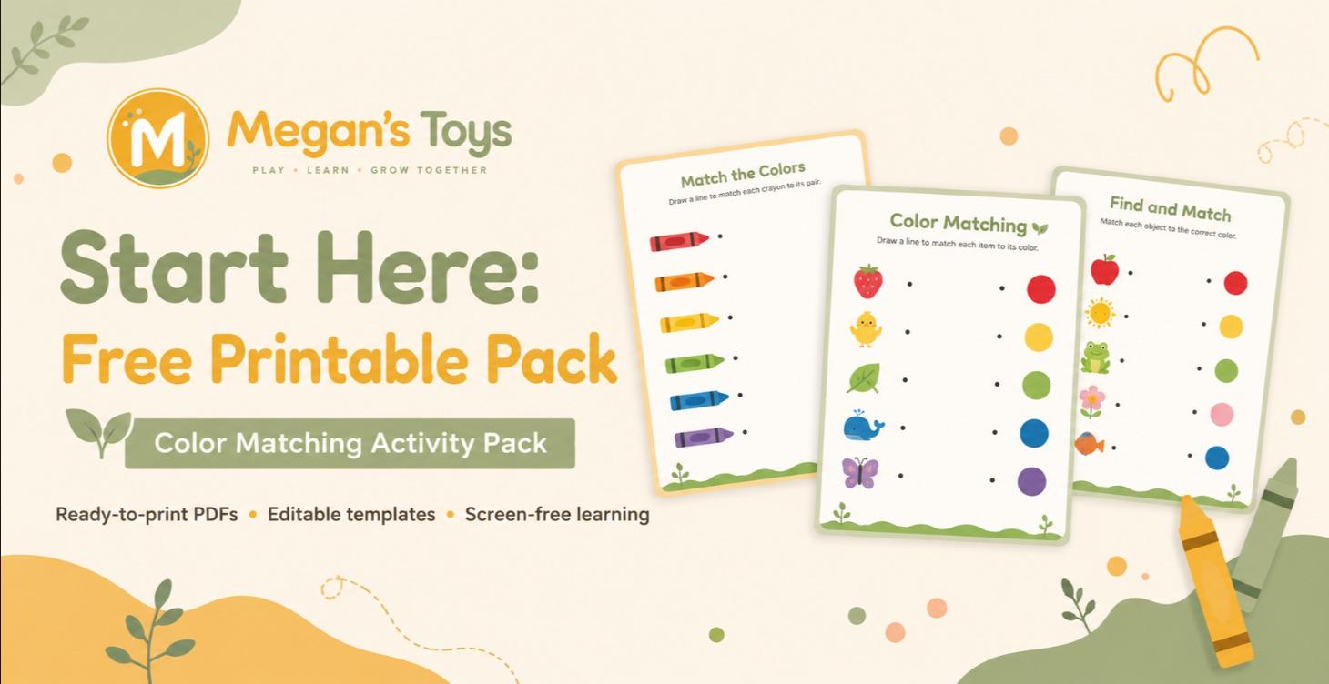 Free Color Matching Activity Pack