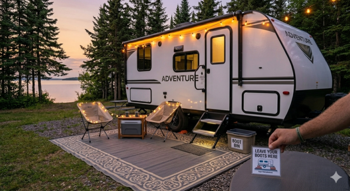 Rental Pro Playbook Day 4: Outdoor Living & The "Clean Zone" Logistics 🚐🌲🧼