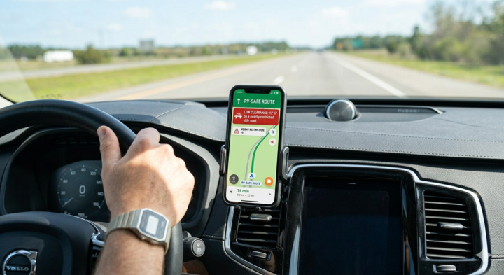 Tech Tip: Your RV-Safe Co-Pilot App