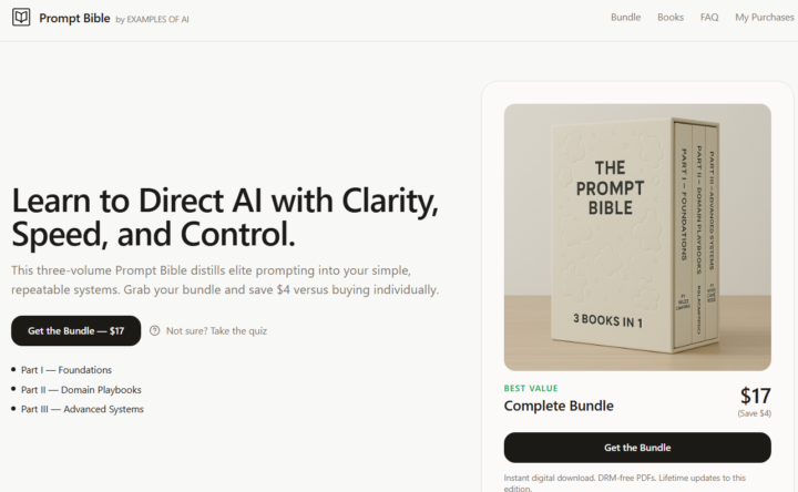 PromptBible.co Website Update‼️