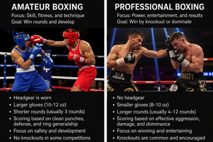 Amateurs vs Professionals 