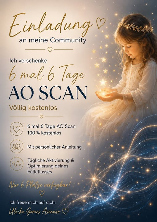 Der Ao Scan ist neu für dich? 