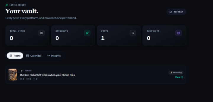 Great Platform! Starting Using Intelligence Tab Today!