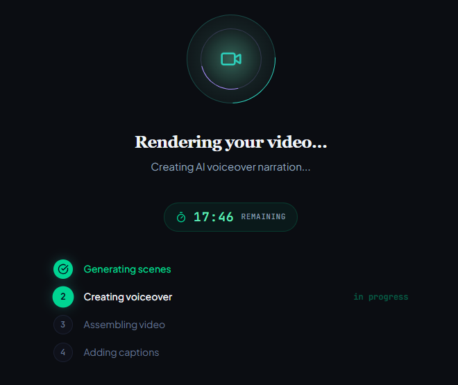 Question, More Curious, About Rendering Time