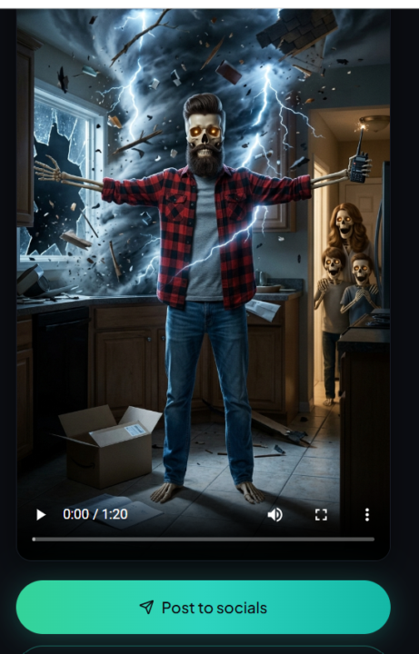Question - Posting to Socials, Orange Tag on TikTok??