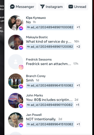 I am running 5$ ads to local leads..  about 50$ in.. the responses are weird...help?