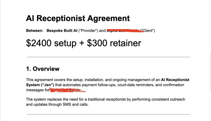 Yo I just collected $2400 Ai Automation sale