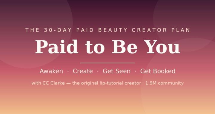 Become a beauty creator
