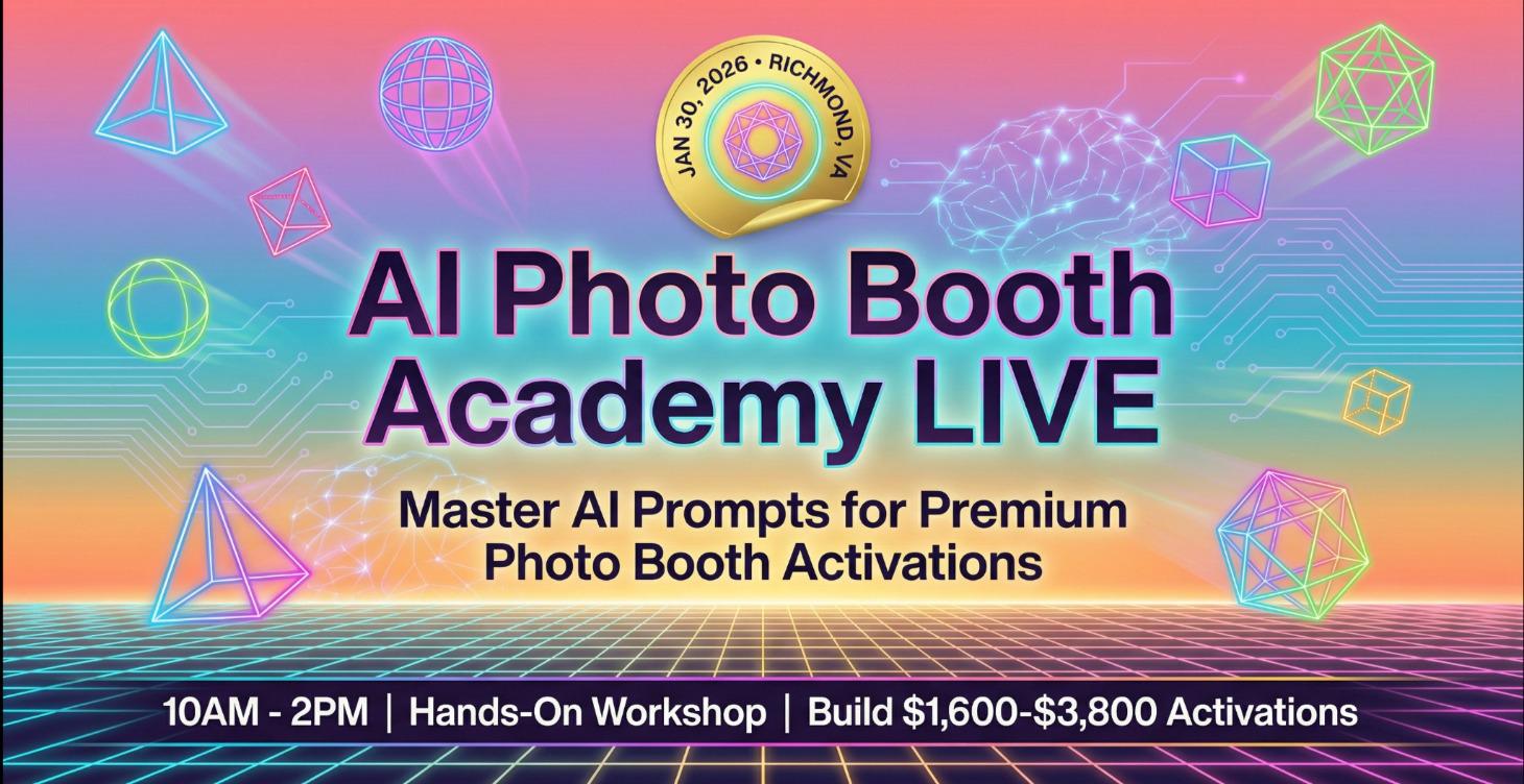 AI PHOTO BOOTH ACADEMY LIVE POP UP RICHMOND
