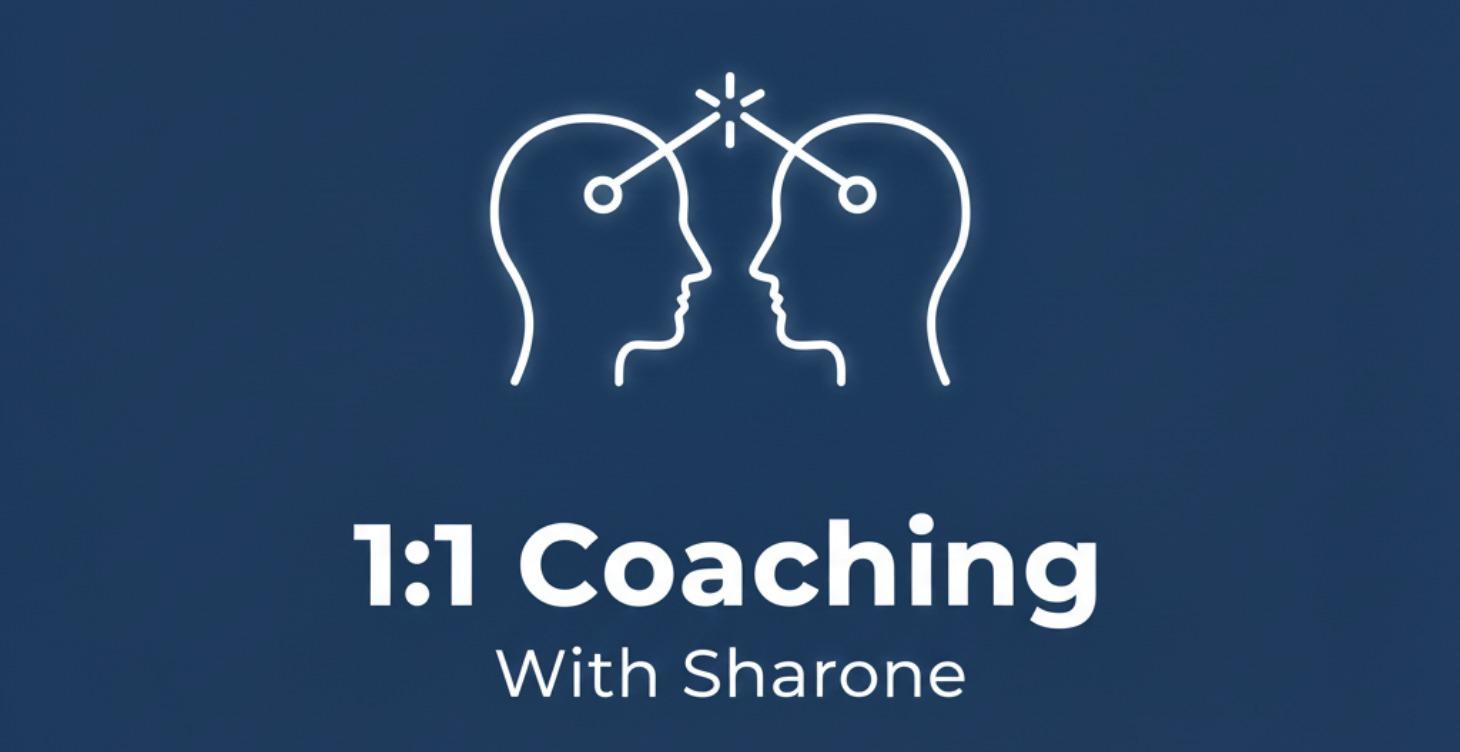1:1 Coaching With Sharone