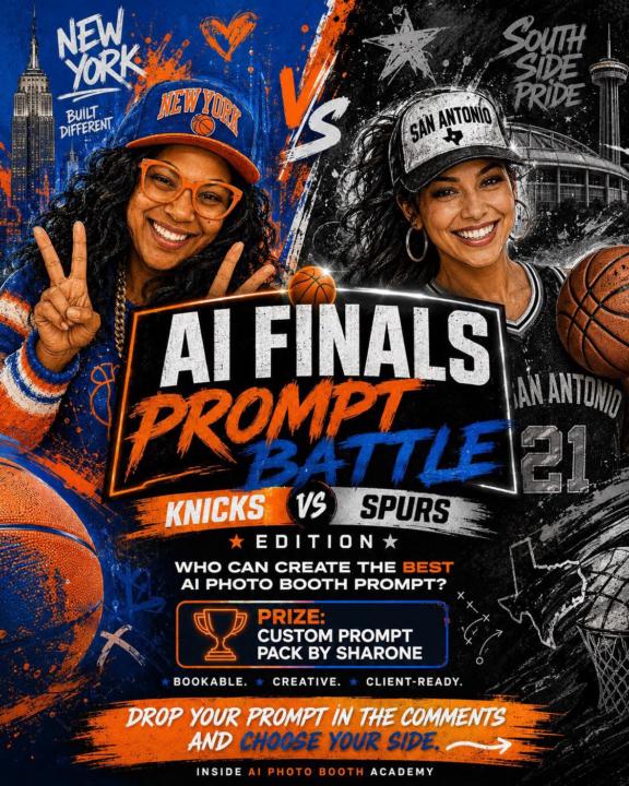 🏀🔥 AI FINALS PROMPT BATTLE: KNICKS vs SPURS EDITION 🔥🏀