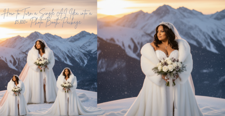 How to Turn a Single AI Idea into a $3,800+ Photo Booth Package