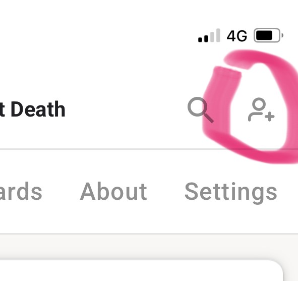 Invite just 3 people...