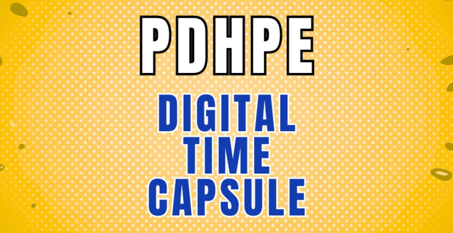 COMING SOON - PDHPE - Digital Time Capsule