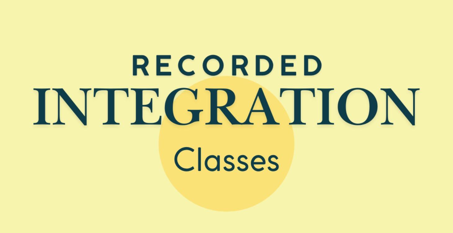 Recorded Integration Classes
