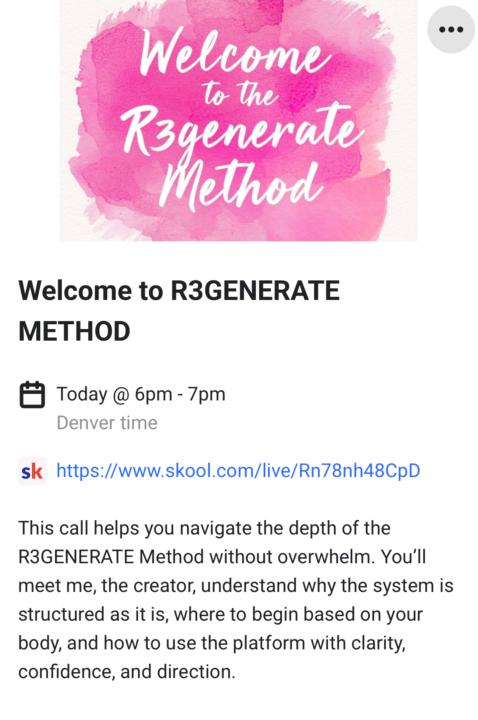 Welcome to the method call tonight at 6pm mst!!