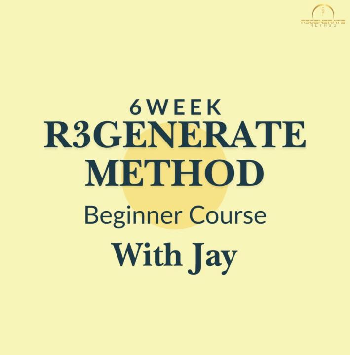 6 Week Beginner Course with Jay starts next week!!