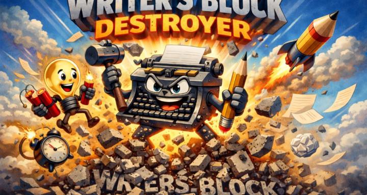 Writer’s block destroyer