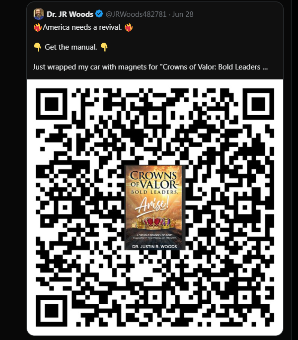 Our Book has a QR Code now! 
