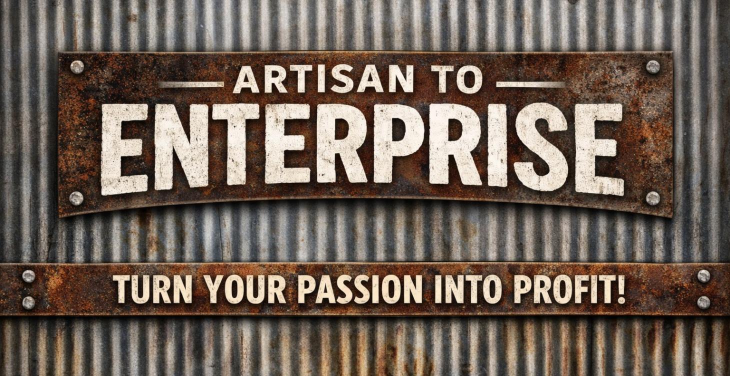 From Hobbyist to Artisan