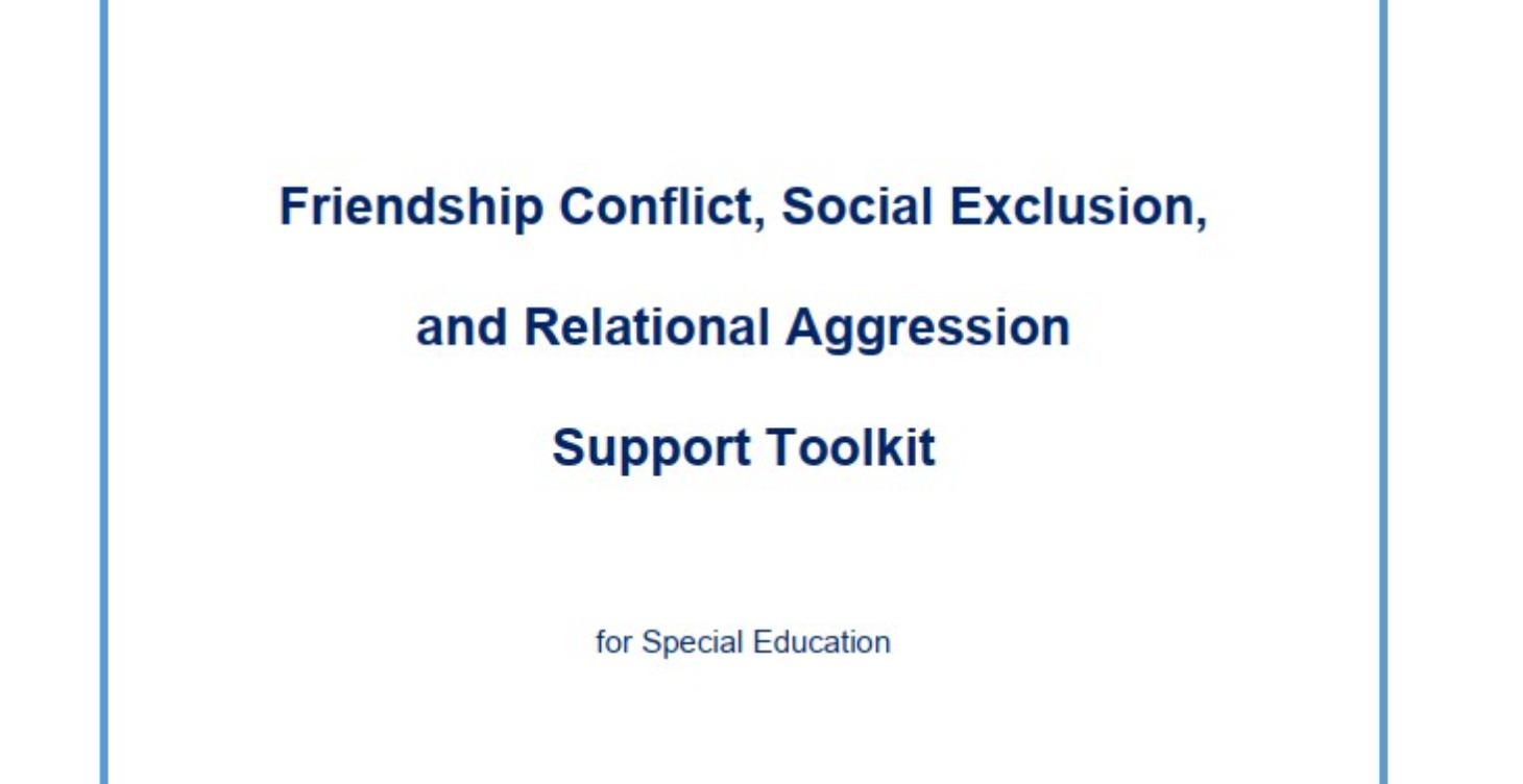 Friendship Conflict, Support Toolkit