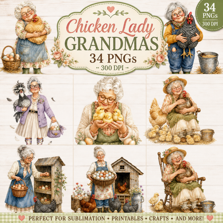 Chicken Lady Grandmas!