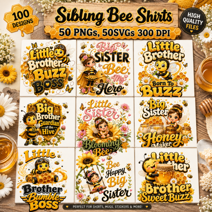 Sibling Bee Shirts