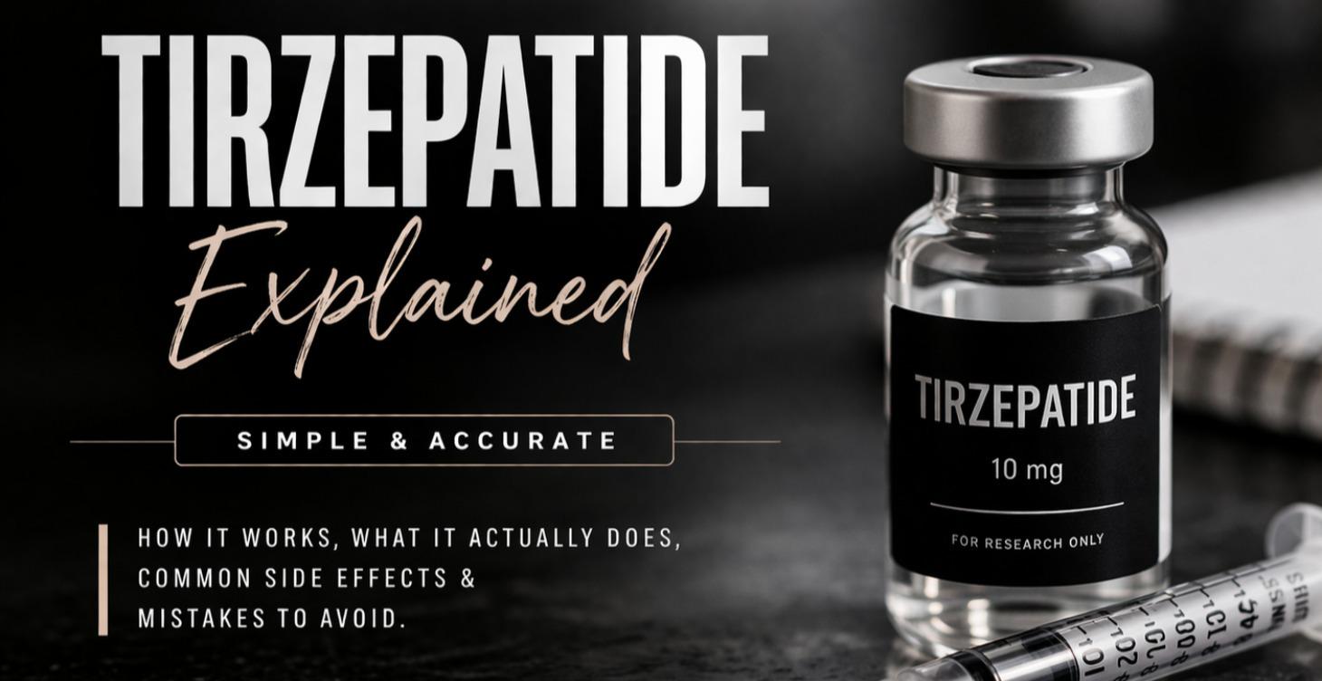 Tirzepatide Explained (Simple & Accurate)