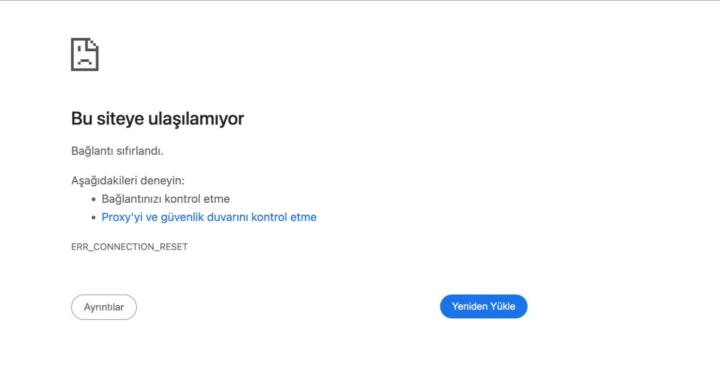 Topluluk sonlandırılmıştır.