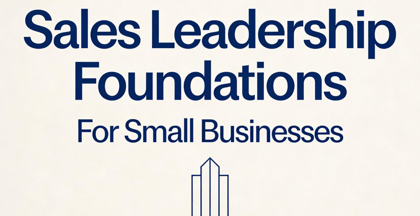 Sales Leadership Foundations for Small Businesses