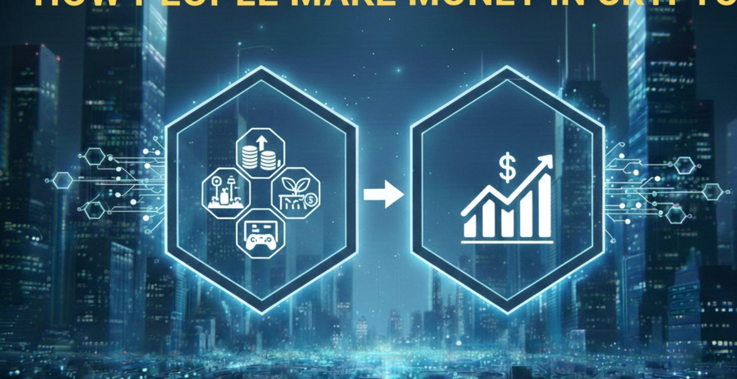 🔹 Lesson 9: How People Make Money in Crypto