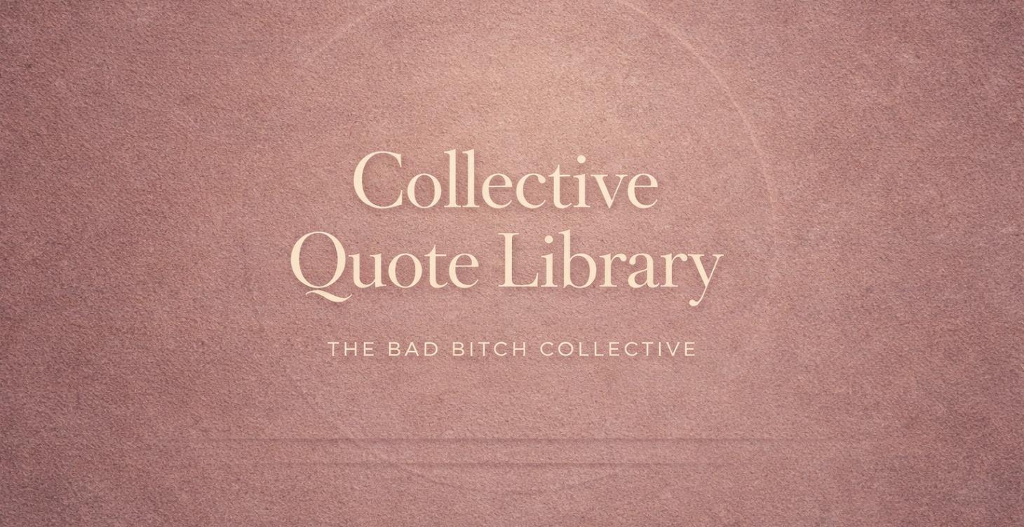 Collective Quote Library