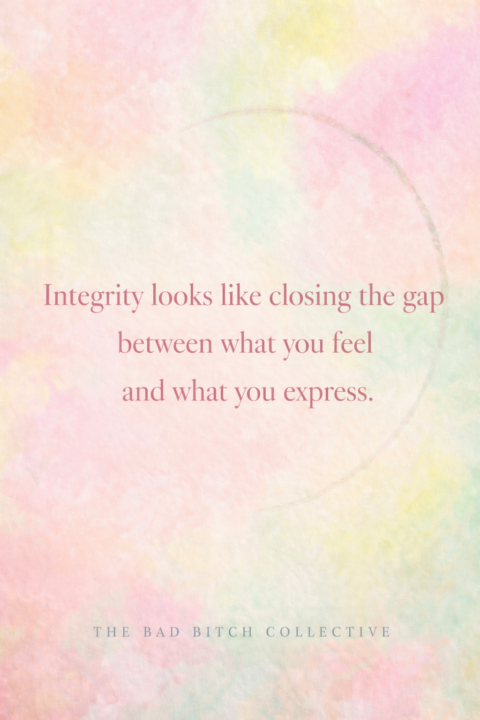 Integrity Changes the Way You Relate to People