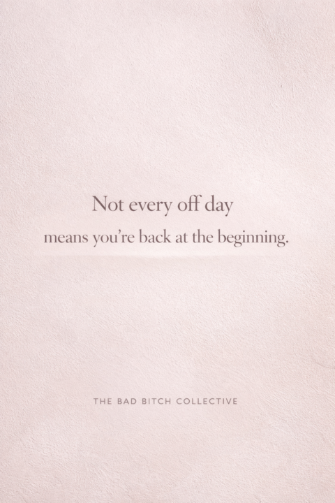 Nothing is Shaking You Back Down 