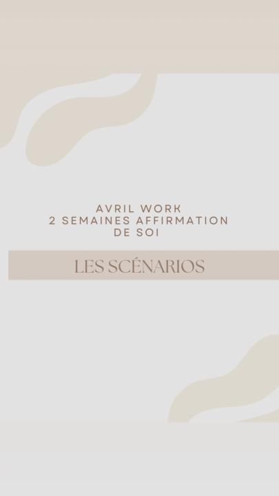 Les scénarios 