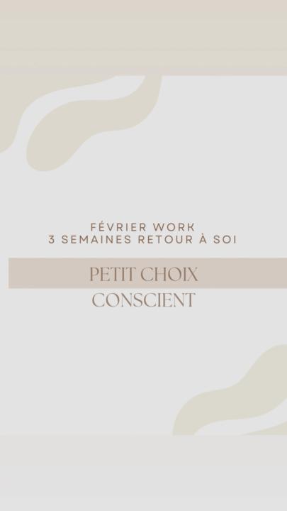 Petit Choix conscient 