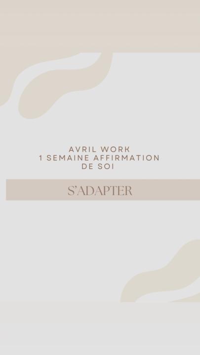 S'adapter 