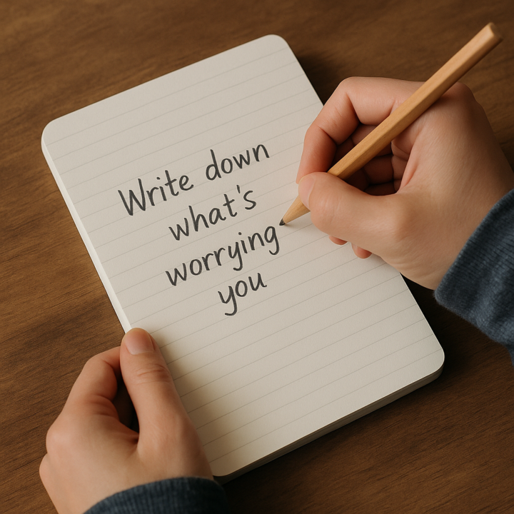 11%的Mitch:如果有什麼擔心的事，試著寫在紙上