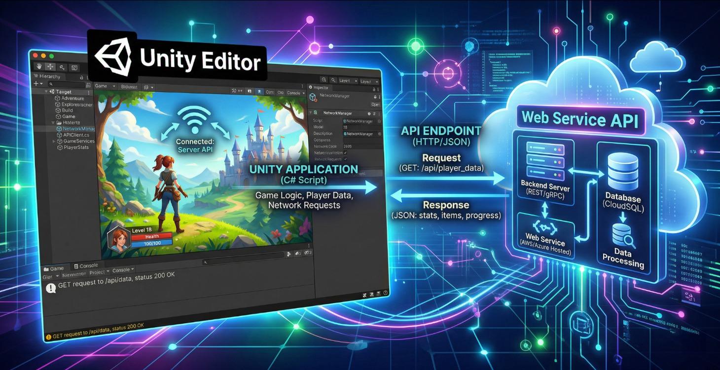 Unity and Web Service Level2