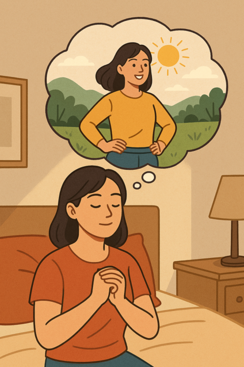 14%的Mitch:若對未來感到不安，試著花2分鐘以上想像最好的未來