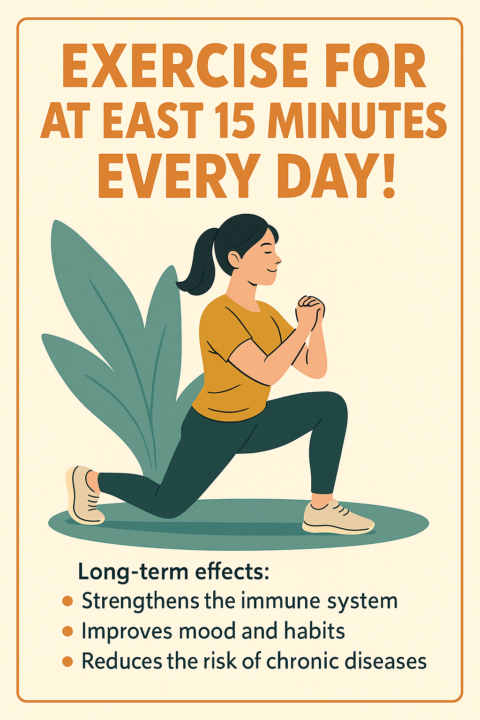 13%的Mitch:試著至少運動15分鐘。