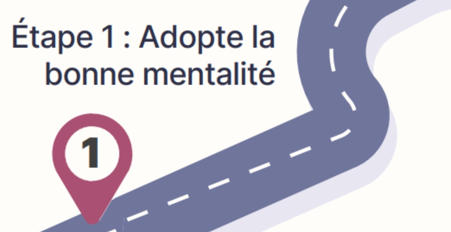 Étape 1 : Adopte la bonne mentalité
