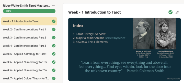 Getting Started with Tarot