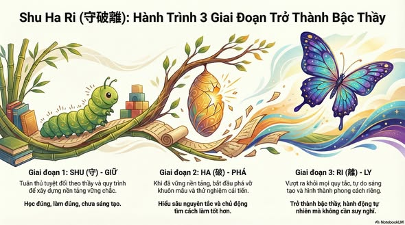 Shu Ha Ri - Con Đường Trở Thành Bậc Thầy