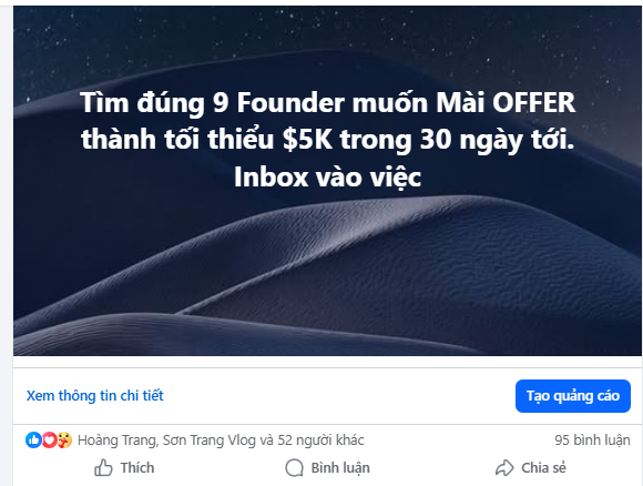 Sắp tới em có rất nhiều tiền