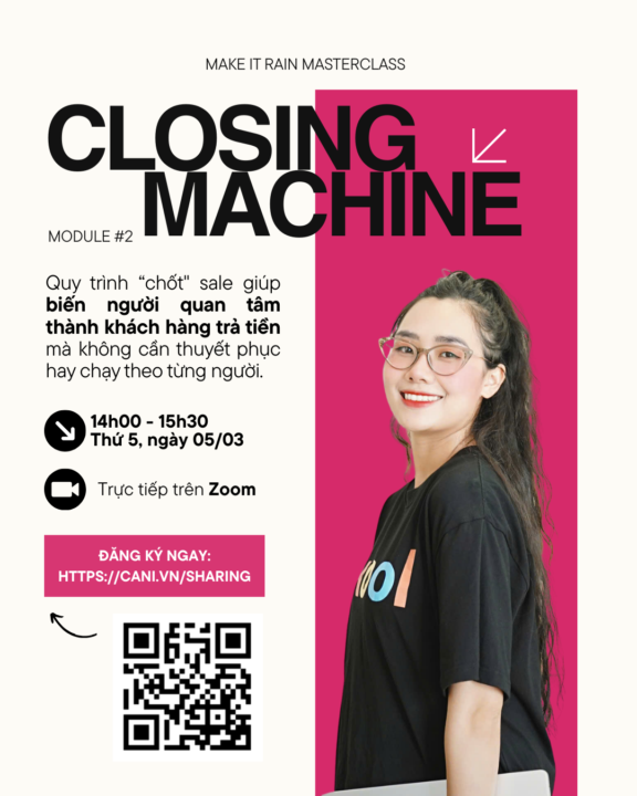 "Mình đã có nội dung chuyển đổi rồi, người ta inbox vào rồi, nhưng mình vẫn không chốt được. Phải làm sao?"