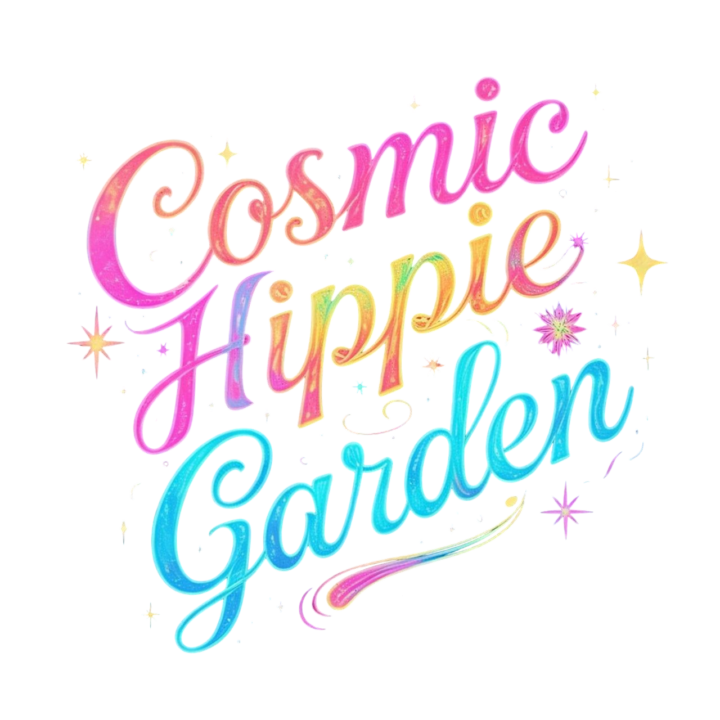 🌿✨ Cosmic Hippie Garden — A Creative Sanctuary for Wild Souls ✨🌿
