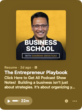 Good Sharran Podcast On Simplification, Constraints & Scale