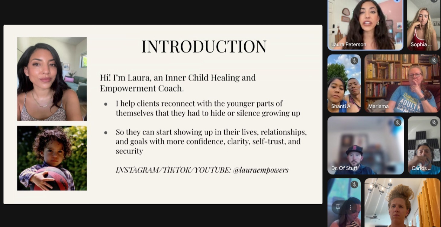 July 8 workshop: Owning Your Voice
